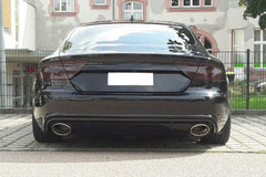 Zadný difúzor Audi A7 4G (2010–2014) RS7 dizajn + koncovky výfuku