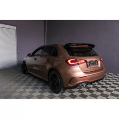 Strešný spojler pre Mercedes A-Class W177 Hatchback SE (2018+) – A45 Design Piano Black