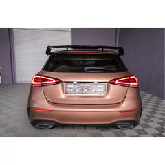 Strešný spojler pre Mercedes A-Class W177 Hatchback SE (2018+) – A45 Design Piano Black