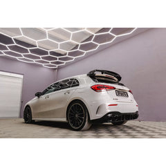 Strešný spojler pre Mercedes A-Class W177 Hatchback SE (2018+) – A45 Design Piano Black