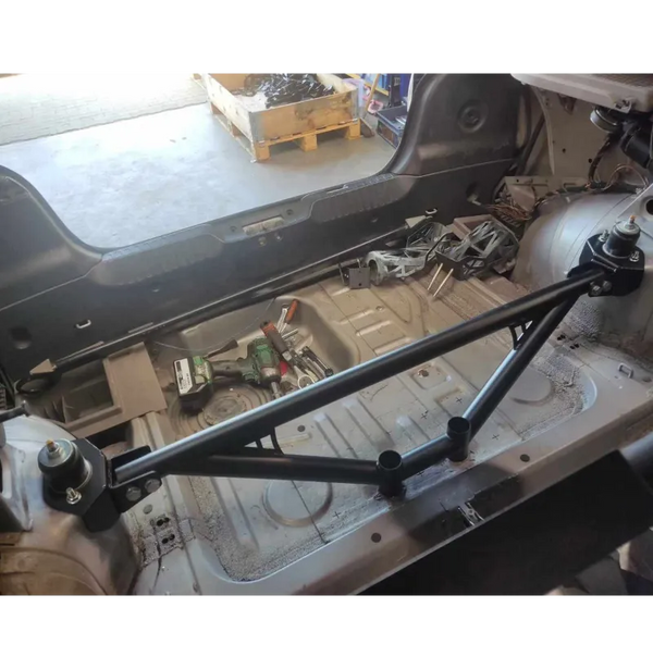 BMW E36 Compact Rear 4-Point Strut Brace SWAGIER – Rear Strut Brace (X-Brace Compact)