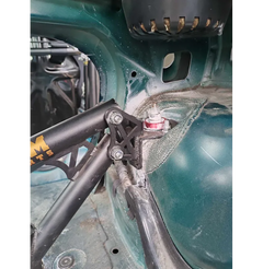 BMW E36 Rear 6-Point Strut Brace SWAGIER – Zadná 6-bodová výstuha (X-Brace)