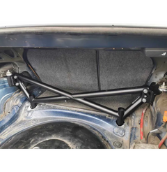 BMW E46 Rear 4-Point Strut Brace SWAGIER – Rear 4-point strut brace (X-Brace)