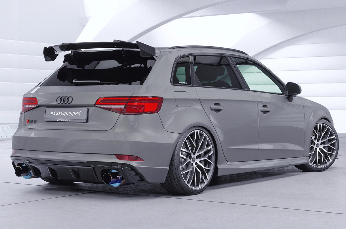 Swan Neck zadné krídlo Audi RS3 8VA Sportback 2015–2020