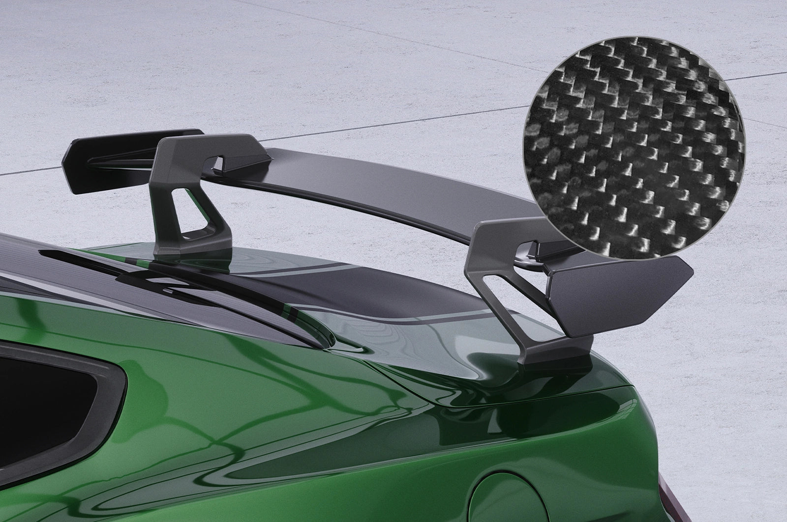 Swan Neck krídlo Ford Mustang MK6