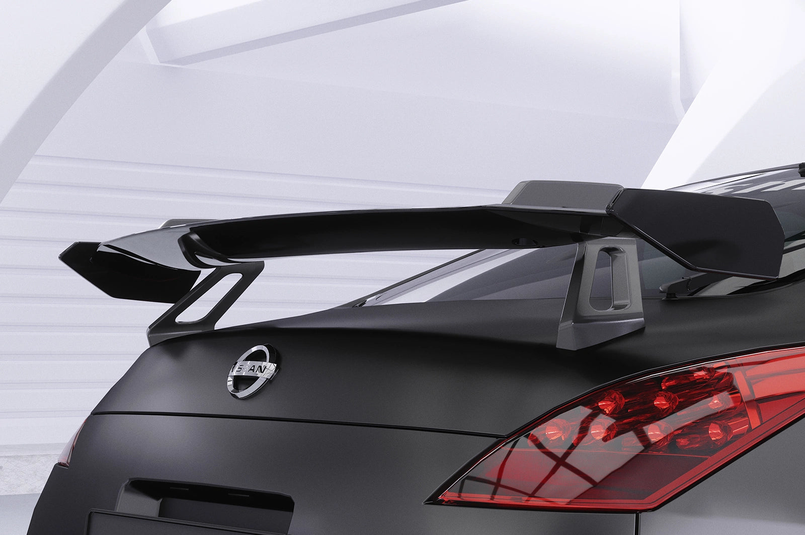 Swan Neck krídlo Nissan 350Z Z33 (2002–2008) ABE – GFK / Carbon