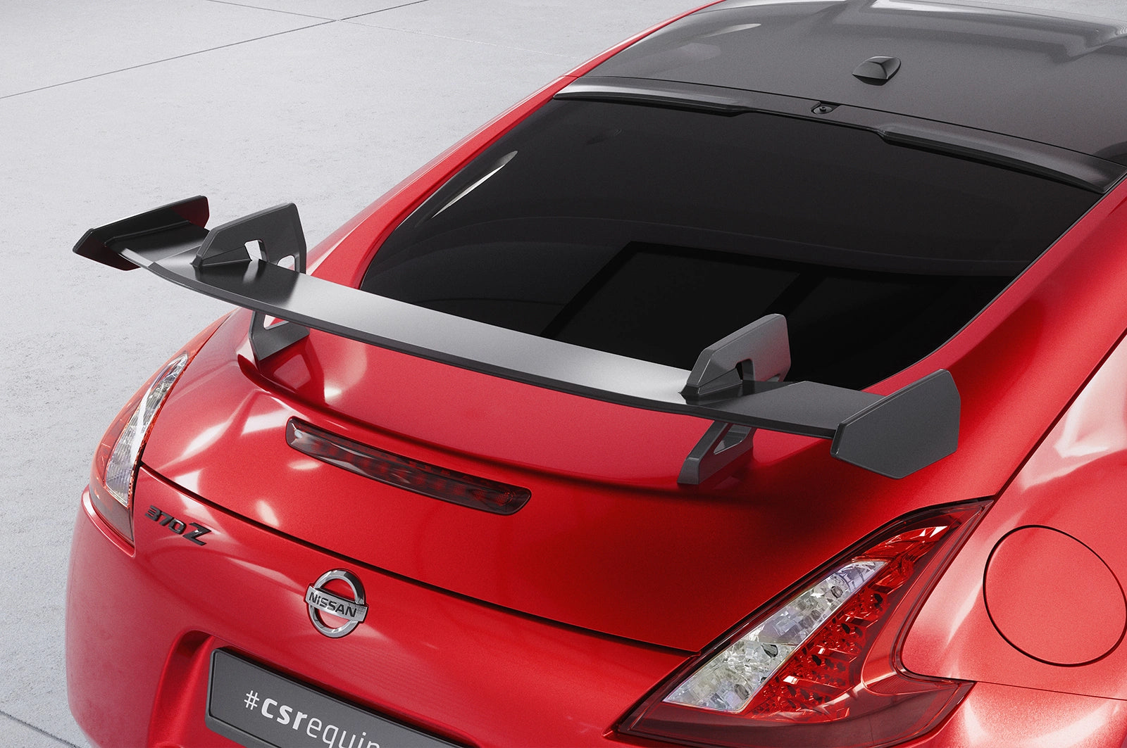 Swan Neck krídlo Nissan 370Z Z34 (2008–2020) ABE – GFK