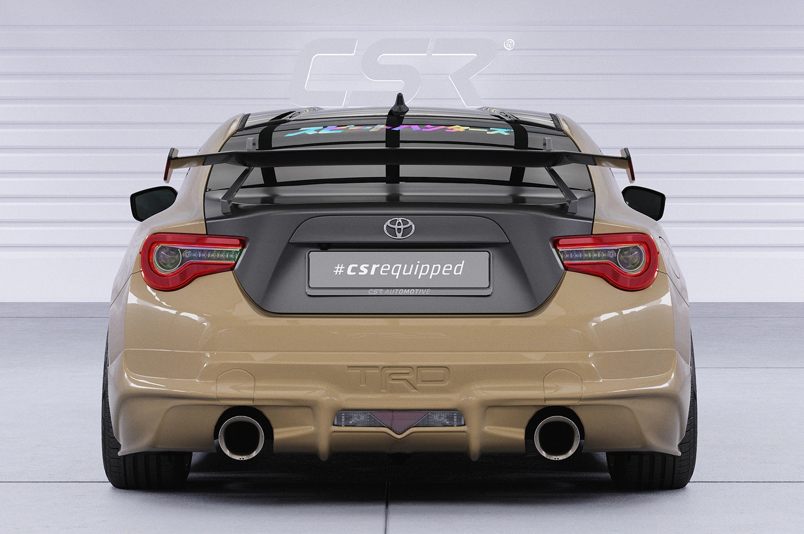 Swan neck krídlo Toyota GT86 / Subaru BRZ 2012-2020