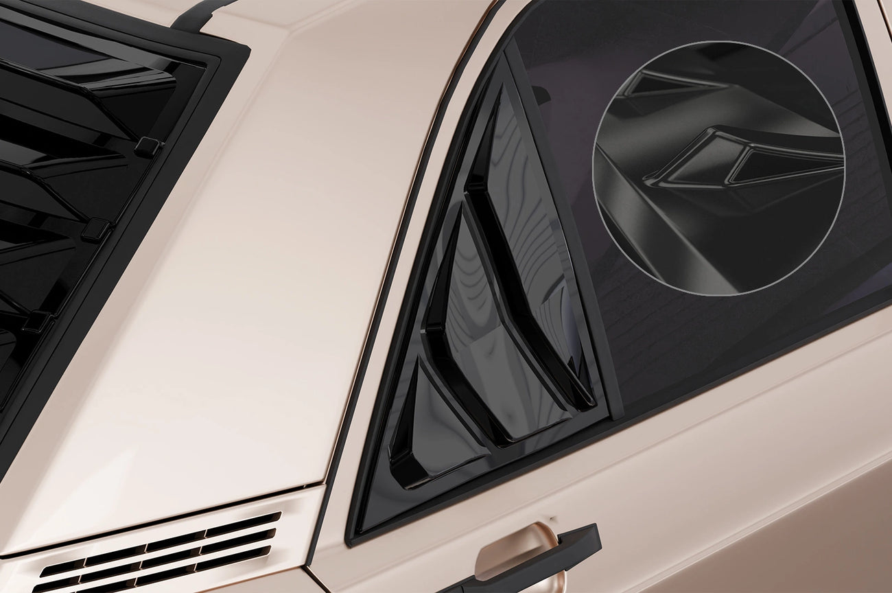 Bočné kryty okien Mercedes 190E W201 (1982–1993)
