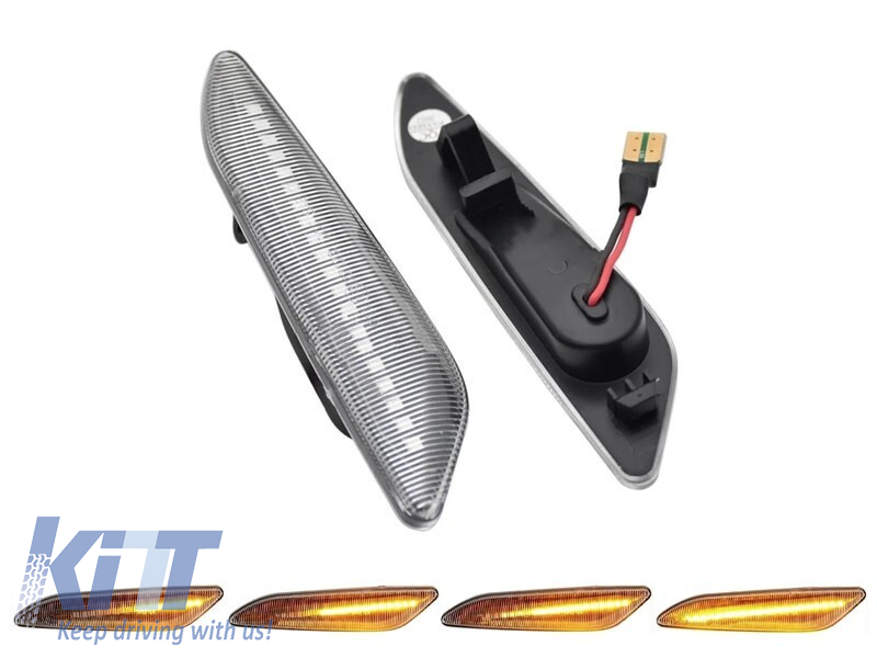 LED Dynamic Side Turn Signals Alfa Romeo 147 / 156 / 159 White Set