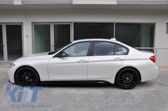 Bočné polepy M Performance Matte Black pre BMW 3 Series F30 F31 (2011+)