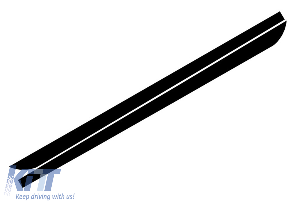 Bočné polepy M Performance Matte Black pre BMW 5 Series F10 F11 (2011+)