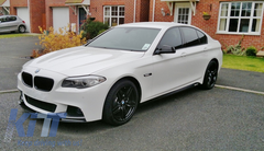 Bočné polepy M Performance Matte Black pre BMW 5 Series F10 F11 (2011+)