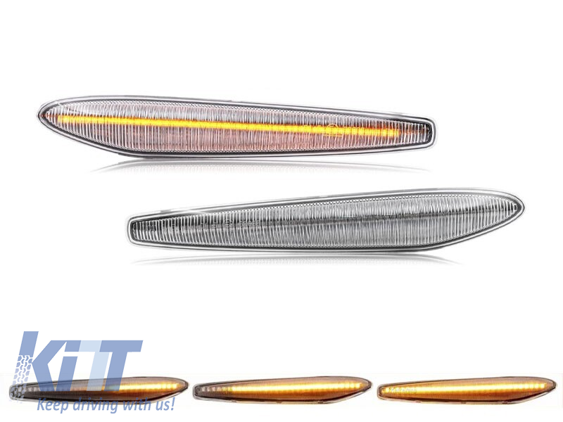 LED Dynamic Side Turn Signals Alfa Romeo 159 / Brera / Spider White Set