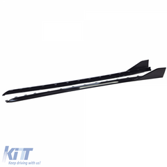 Prahové nástavce Gloss Black pre BMW 1 Series F40 (od 2019) M Sport