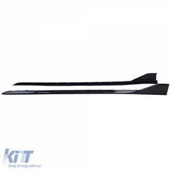 Prahové nástavce Gloss Black pre BMW 1 Series F40 (od 2019) M Sport