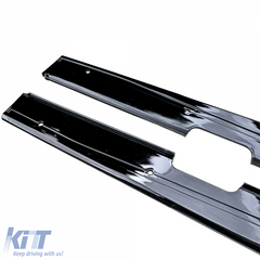Prahové nástavce Gloss Black pre BMW 3 Series E92 E93 (2006–2013) M Sport