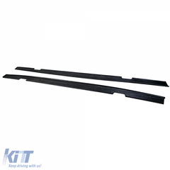 Prahové nástavce Gloss Black pre BMW 3 Series E92 E93 (2006–2013) M Sport