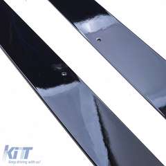 Gloss Black Sill Extensions for BMW 1 Series F20 F21 LCI (2015–2019) M Sport