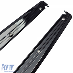 Gloss Black Sill Extensions for BMW 3 Series F30 F31 (2011–2019) M Sport