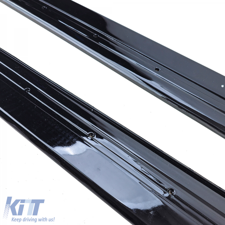 Prahové nástavce Gloss Black pre BMW 4 Series F32 F33 F36 (2013–2021) M Sport