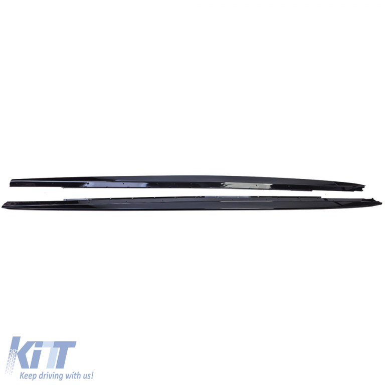 Prahové nástavce Gloss Black pre BMW 5 Series G30 G31 (od 2017) M Sport