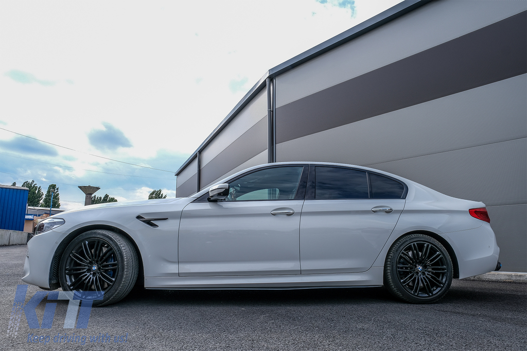 Rozšírenie bočných prahov M Design Piano Black pre BMW radu 5 G30 G31 (2017+)