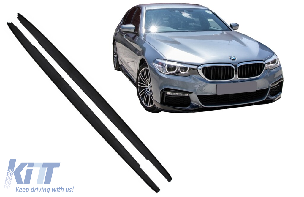 Rozšírenie bočných prahov M Design Piano Black pre BMW radu 5 G30 G31 (2017+)