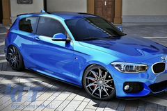 Prahové nástavce M Performance Piano Black pre BMW 1 Series F20 F21 (2011–2019)