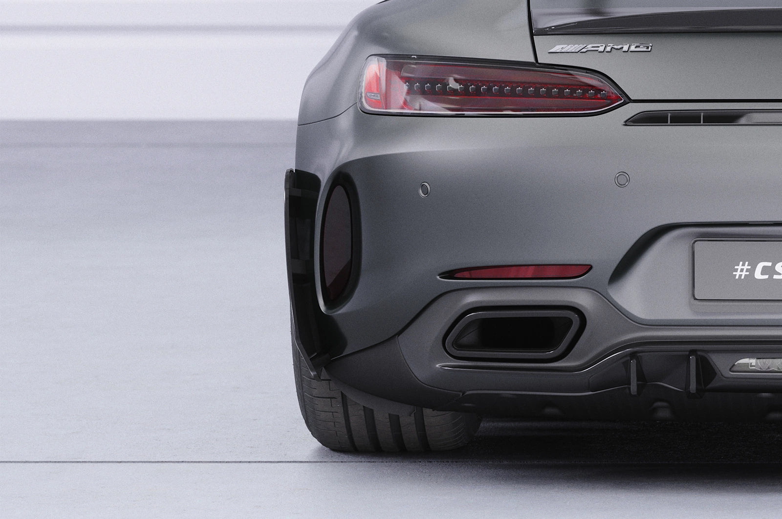 Bočné aero prvky Mercedes AMG GT C / GT R (C190)