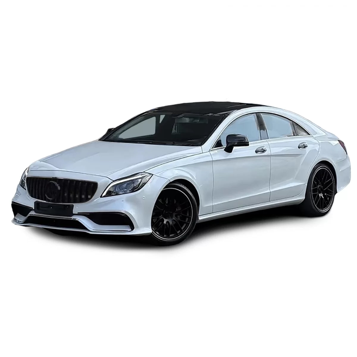 Kompletný športový Body Kit pre Mercedes CLS C218 / W218 Sedan (2011–2018) – GT Maska & Difúzor