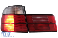 Zadné svetlá červeno-biele pre BMW radu 5 E34 Sedan 1987–1995