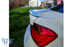 M3 Style Matte Black Trunk Spoiler for BMW 3 Series F30 (2011–2018)
