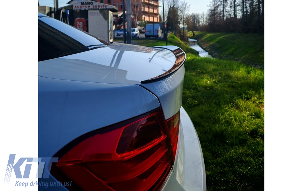 Spojler kufra M3 Style Matte Black pre BMW 3 Series F30 (2011–2018)
