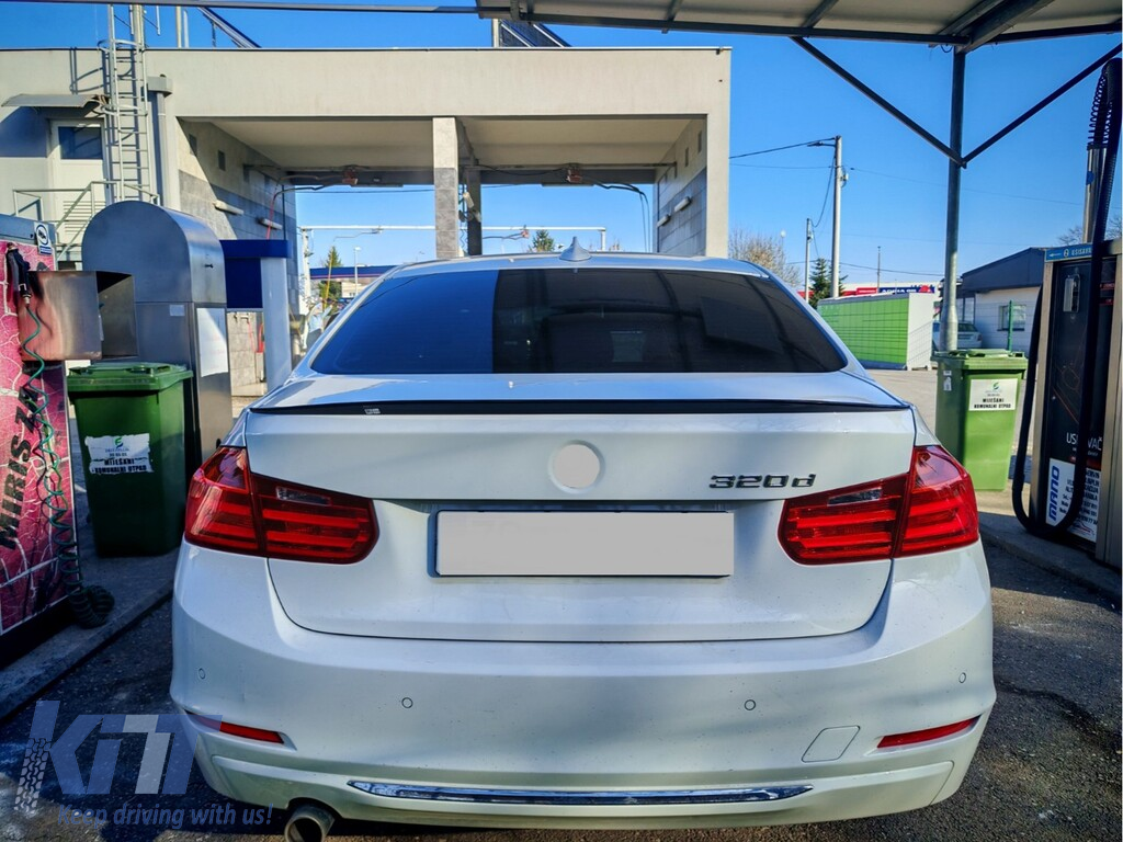 Spojler kufra M3 Style Matte Black pre BMW 3 Series F30 (2011–2018)