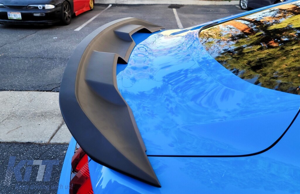 Spojler kufra GT500 pre Ford Mustang (2015–2019) Matte Black