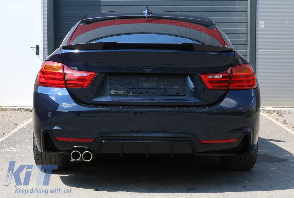 Spojler kufra M4 Style Black pre BMW 4 Series F36 Gran Coupe (2014–2019)