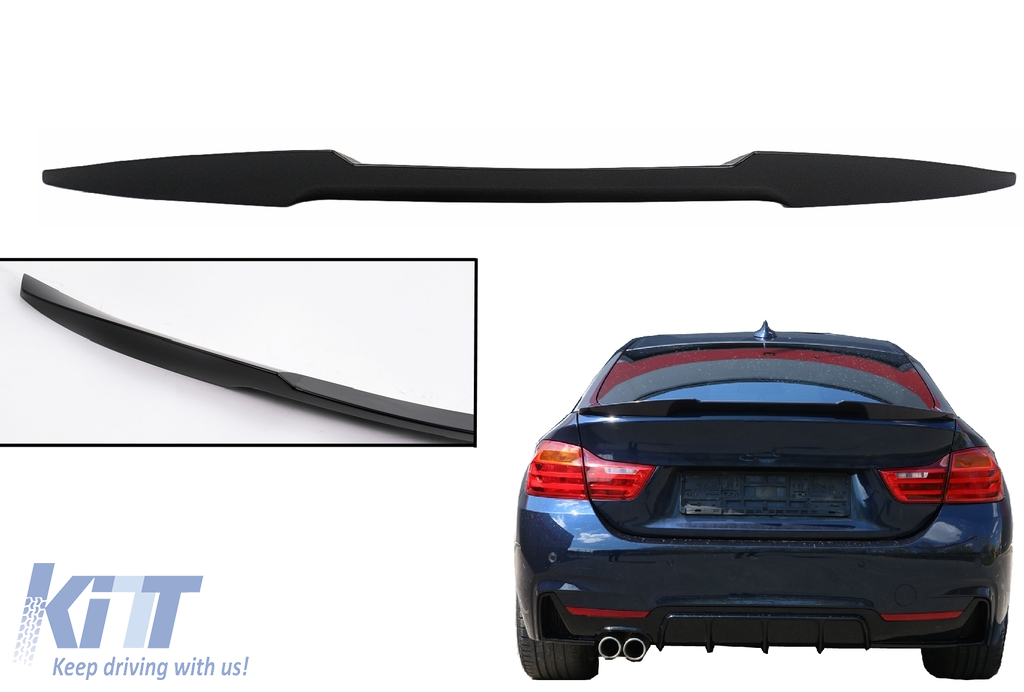 Spojler kufra M4 Style Black pre BMW 4 Series F36 Gran Coupe (2014–2019)