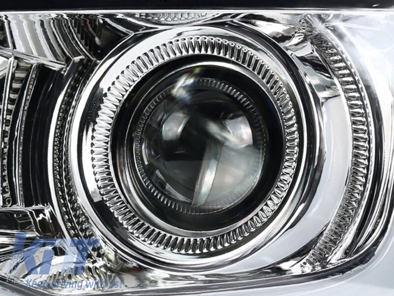 LED predné svetlá pre Chevrolet Camaro 2009–2013 – čierne prevedenie, set ľavé + pravé