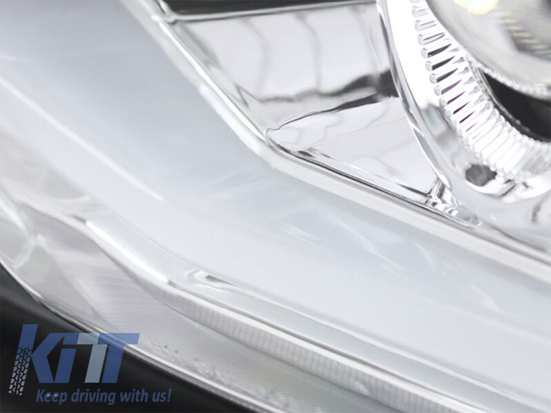 LED predné svetlá pre Chevrolet Camaro 2009–2013 – čierne prevedenie, set ľavé + pravé