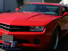 LED predné svetlá pre Chevrolet Camaro 2009–2013 – čierne prevedenie, set ľavé + pravé