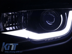 LED predné svetlá pre Chevrolet Camaro 2009–2013, čierne prevedenie, set ľavé a pravé