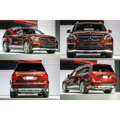 Tuningový kit GL 63 AMG s chrómovými koncovkami pre Mercedes GL X166 (2012–2015)