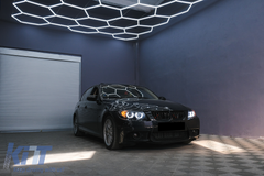 3D Angel Eyes Xenon svetlá BMW E90 E91 (2005-2008) – čierne, D1S, E6