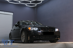 3D Angel Eyes Xenon svetlá BMW E90 E91 (2005-2008) – čierne, D1S, E6