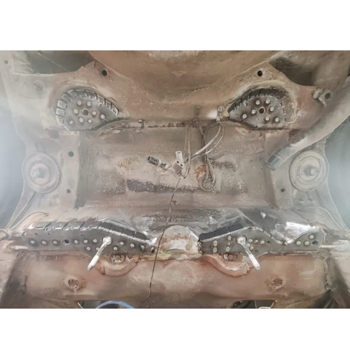BMW E36 – výstuhy zadnej podlahy / nosníka V2 PRO (subframe reinforcement kit)
